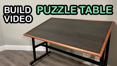 Puzzle Table Build | Shop Noise