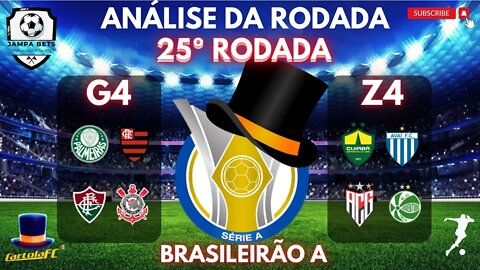 BRASILEIRÃO SERIE A ANÁLISE DA RODADA 25 DICA DE ESCALAÇÃO CARTOLA FC PALPITES DE FUTEBOL PARA HOJE