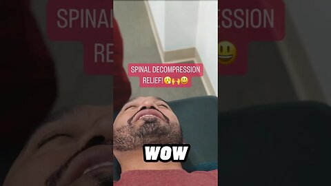 HE FOUND HIS SPINAL DECOMPRESSION RELIEF!🙌🤯🔥| Dr. Boris Nektalov