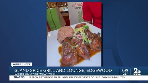 Island Spice Grill and Lounge in Edgewood is participating in Harford County Restaurant Week