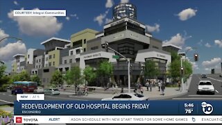 Old Palomar Hospital redevelopment begins Friday