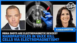 mRNA Shots Are Electromagnetic Devices? Nanoparticles In Vaxx KILL CELLS Via ELECTROMAGNETISM?