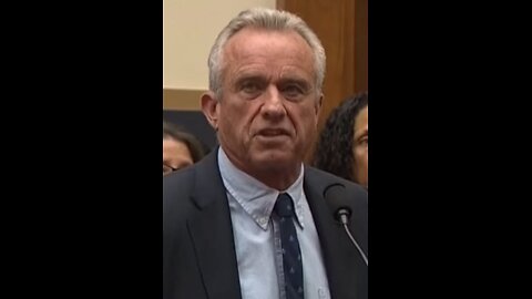 RFK jr If I believe those things about myself, I wouldn't want to hear me either!