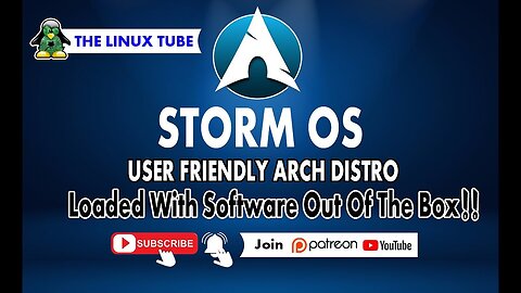 Storm-OS First Look | A Storm Is Coming !!! Linux | The Linux Tube