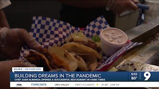 Local chef opens successful taco shop first day of pandemic