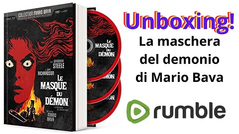 La maschera del demonio - Unboxing edizione francese | Canale 3