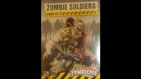 Zombie Soldiers Expansion & 3-D Cars for Zombicide (2020, CMON / Guillotine Games) -- What's Inside