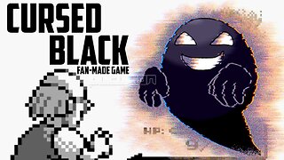Pokemon Cursed Black Fan-made Game - Emulate the story of Black Ver Creepypasta