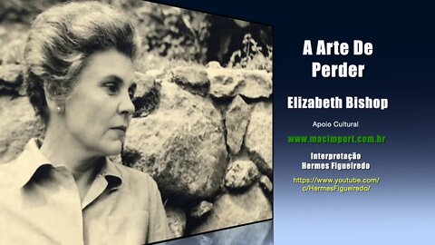 Poesia "A Arte de Perder" [Elizabeth Bishop]