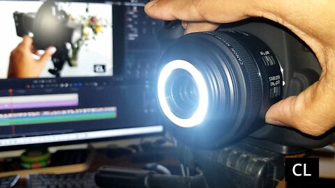 Very Versatile Macro Lens With Built-in Light Canon EF-S 35M