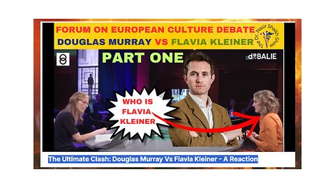 Flavia Kleiner Debates Douglas Murray - Flavia's Opening Statement Is Terrible