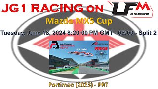 JG1 RACING on LFM - Mazda MX5 Cup - Portimao (2023) - PRT - Split 2