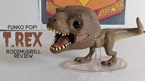 Funko Pop! Movies T.REX Jurassic World Dominion Vinyl Figure (#1121) - Rodimusbill Review