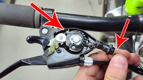 Replacing the bicycle shift cable. Green bicycle repair (part 1)