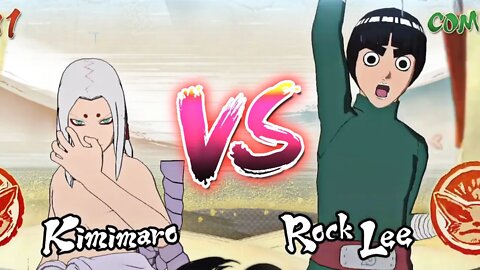 Kimimaro VS Rock Lee - Naruto Shippuden: Ultimate Ninja Storm 4