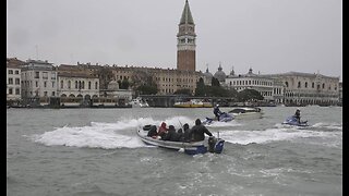 Even Churches Are Now Being Targeted: Climate Crazies Deface St. Mark's Basilica in Venice