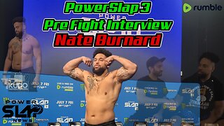 Nate "The Buffalo Solder" Burnard PowerSlap3 Pre Fight Interview