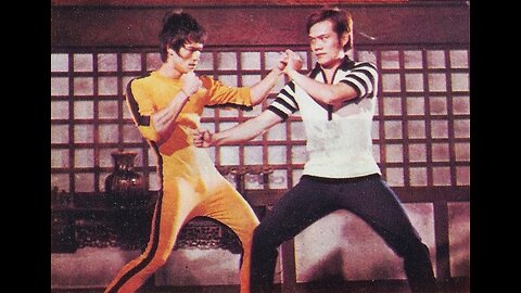 Cross kick Studio Films Bruce Lee Game of Death