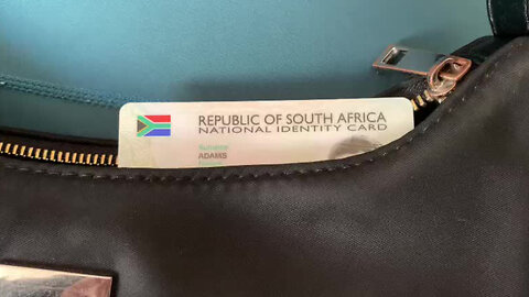 Stock: South African Identity card