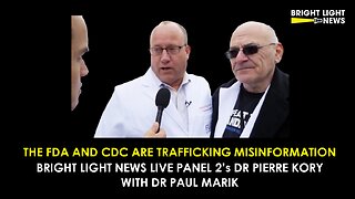 The FDA and CDC Are Trafficking Misinformation -Drs Pierre Kory (BLNews Live Panel 2) & Paul Marik