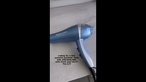 @babyliss Hair Dryer is awesome!
