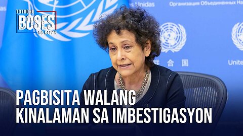 Pagbisita sa Pilipinas ni UN Special Rapporteur Irene Khan, walang kinalaman sa imbestigasyon ng ICC