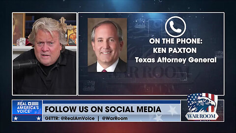 Dismantle the Corrupt and Lawless FBI to the Ground - Steve Bannon w/ Texas AG Ken Paxton