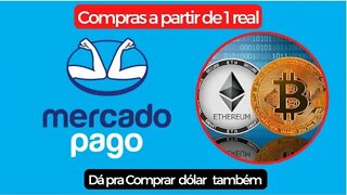 Comprar Bitcoin e Ether pelo App Mercado Pago