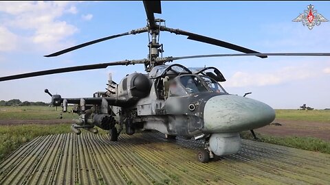 Central MD’s сrews of Ka-52 and Mi-35 attack helicopters destroy AFU stronghold