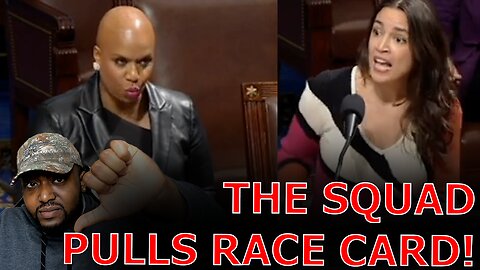 AOC & The Squad Cry Racism Over Fire Alarm Pulling Insurrectionist Democrat Getting Punished By GOP!