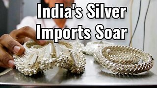 India's silver imports soar