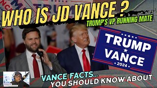 WHO IS JD VANCE?