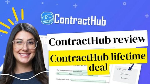 ContractHub lifetime deal $39 on appsumo - 94% off ContractHub
