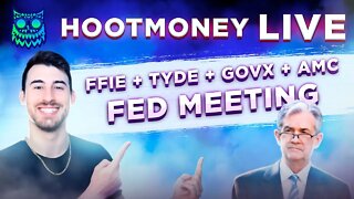 🔴 LIVE -- FED MEETING -- JEROME POWELL LIVE + FFIE TYDE GOVX BBBY AMC GME XELA ATER BBIG