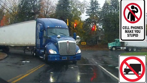 Bad driving leads to one big cluster truck