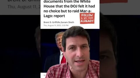 Trump Took “Such Sensative Documents” The DOJ Had To Raid.. Thoughts?