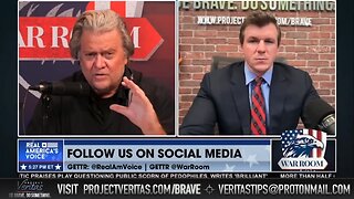 Steve Bannon & James O'Keefe Discuss New HHS Whistleblower Investigation Exposing Child Trafficking