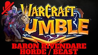 WarCraft Rumble - Baron Rivendare - Horde + Beast