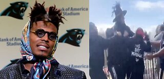 Pro-Black CAM NEWTON Attacked by Black Thugs While Trying To Save The Communitah, Is It Deserved?
