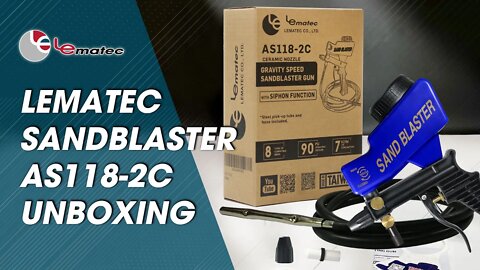 WATCH: unboxing the Lematec Sandblasting Gun Kit- AS118-2C. UNBOXING, REVIEW, & DEMO!