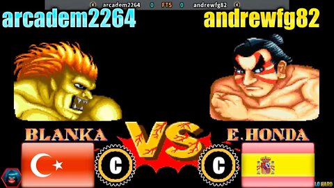Street Fighter II: The World Warrior (arcadem2264 Vs. andrewfg82) [Turkey Vs. Spain]