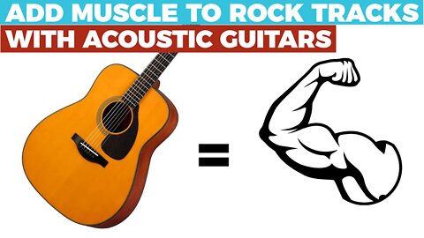 PRODUCER'S SECRET: Add MUSCLE to rock tracks with ACOUSTIC guitars - "Time of the Season" Cover