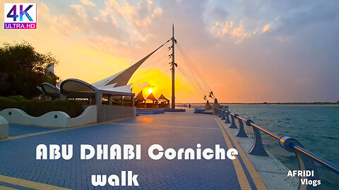 Abudhabi corniche / cornish walk 2022 🇦🇪