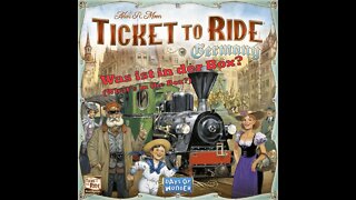 Ticket to Ride Germany Unboxing