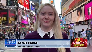Zirkle Live From Times Square: New Yorkers Ready For Lee Zeldin To Address Crime-Ridden New York
