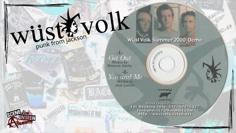 Wüst Volk Summer 💿 2000 Demo {Full CD]. Punk from Jackson, Michigan. Wust.