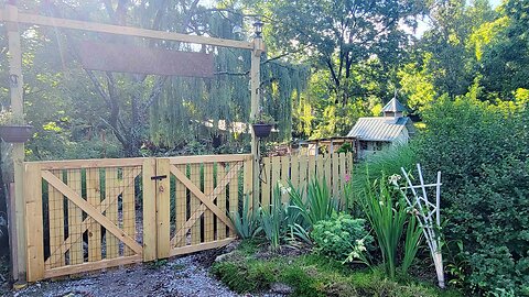 7th God's Little Acre Entrance Reno Gates Finished🏗️🚧👷‍♀️