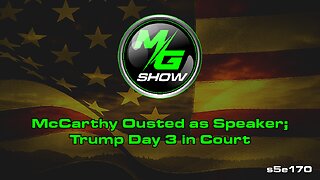 McCarthy Ousted as Speaker; Trump Day 3 in Court