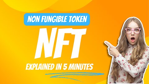 NFT Explained In 5 Minutes What Is a NFT - Non Fungible Token NFT Crypto Explained - Making Money without Investing