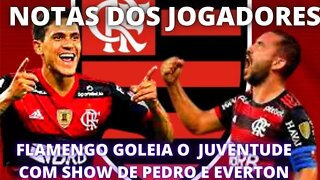 ATUAÇÕES DO FLAMENGO: PEDRO E EVERTON RIBEIRO COMANDAM GOLEADA.